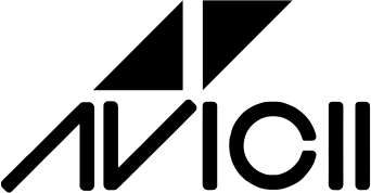 Muursticker Logo Avicii