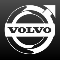 Volvo logo 3D look